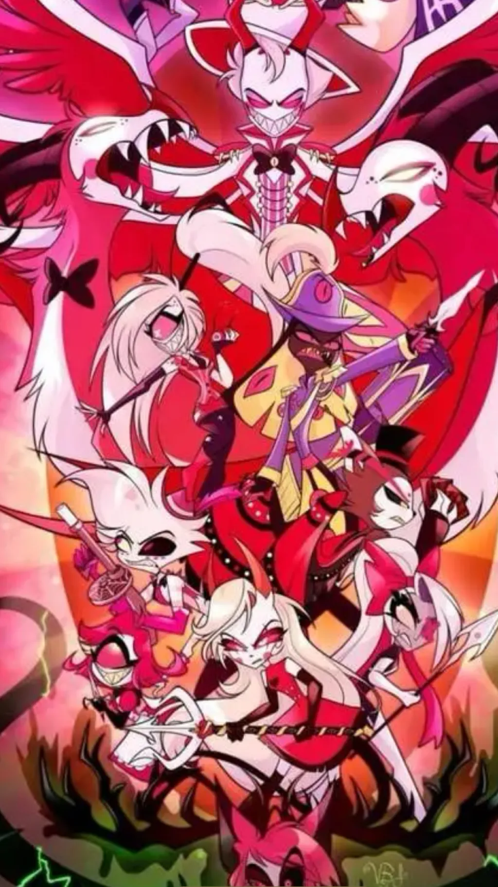 ai character: *hazbin hotel* background