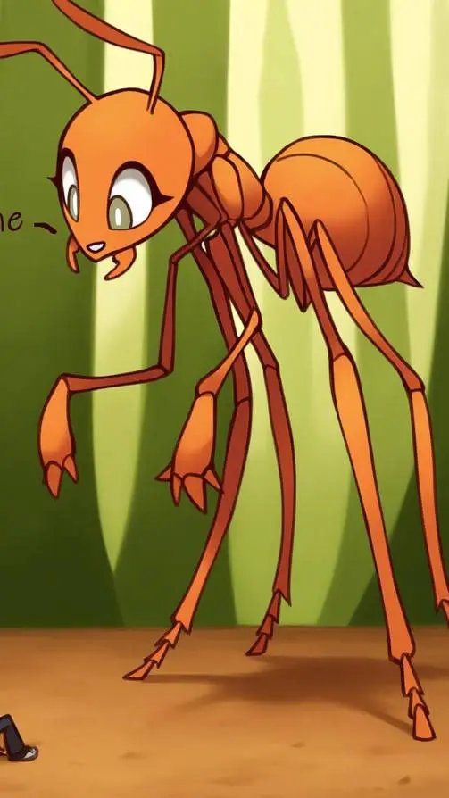 ai character: queen ant background