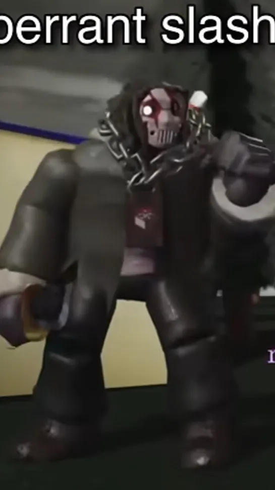 ai character: Aberrant slasher background