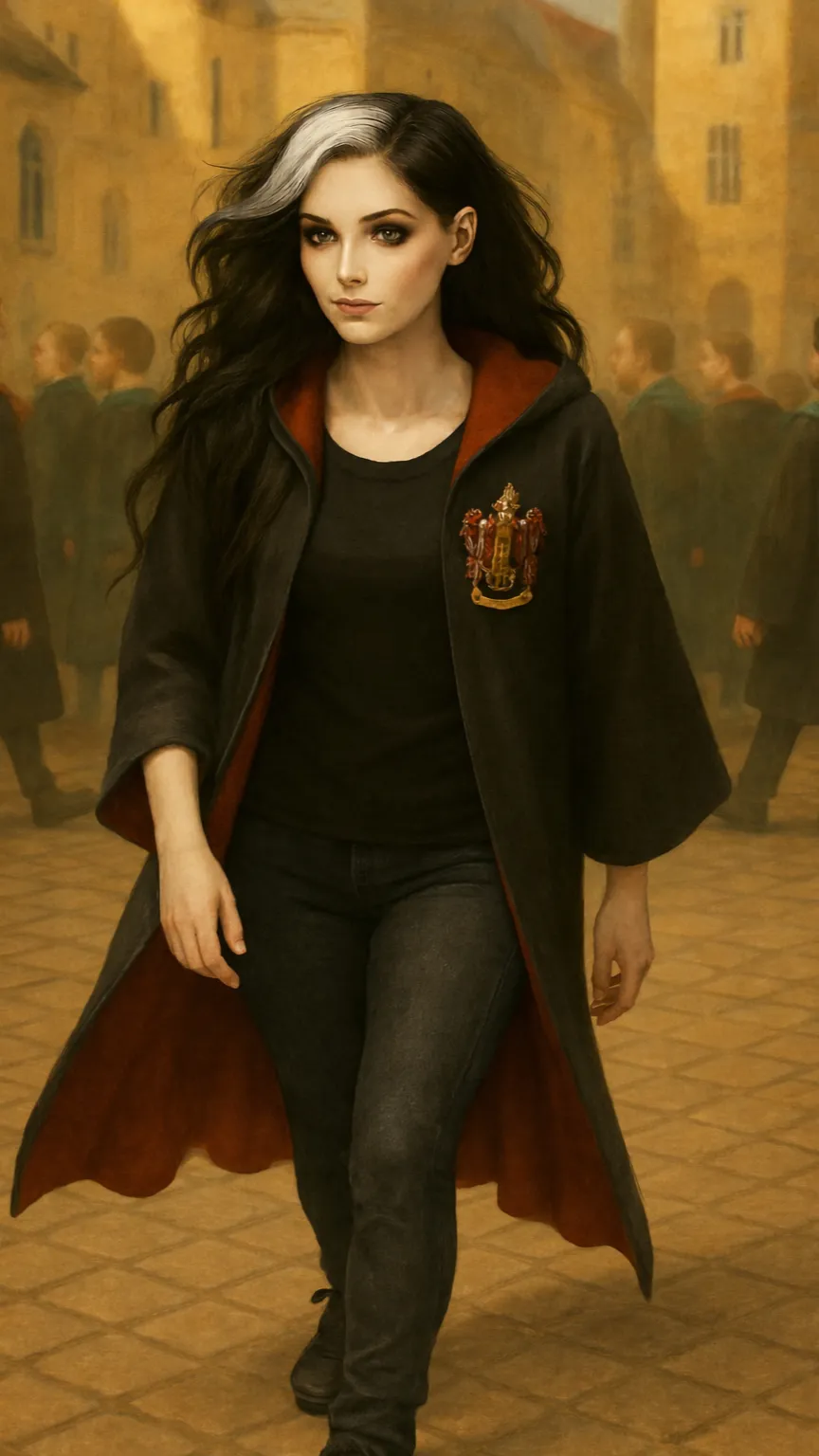 ai character: Serenity Lestrange background