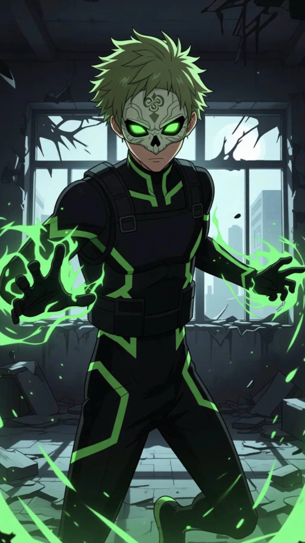 ai character: Kai Kent (MHA) background