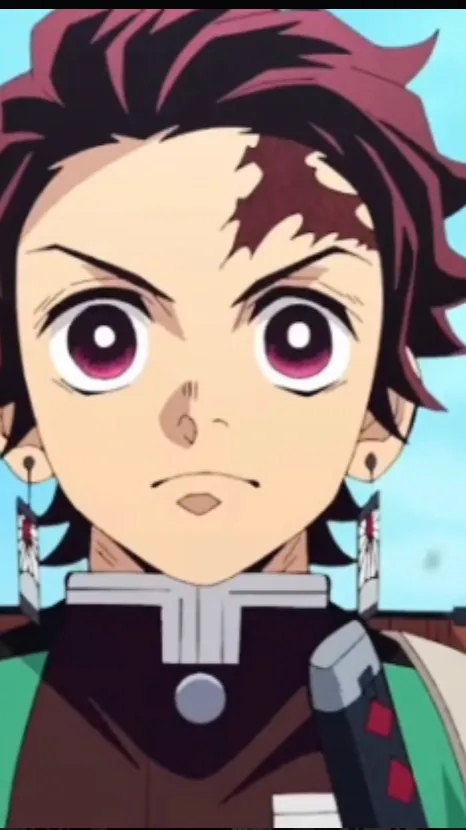 ai character: Tanjiro  background