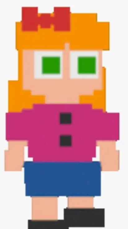 ai character: Elizabeth afton  background