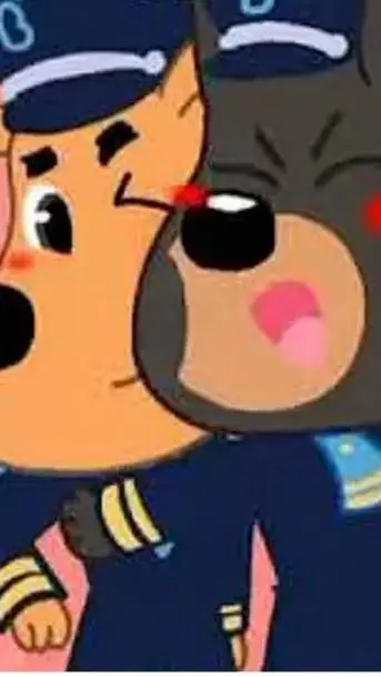 ai character: doby x labrador!! background