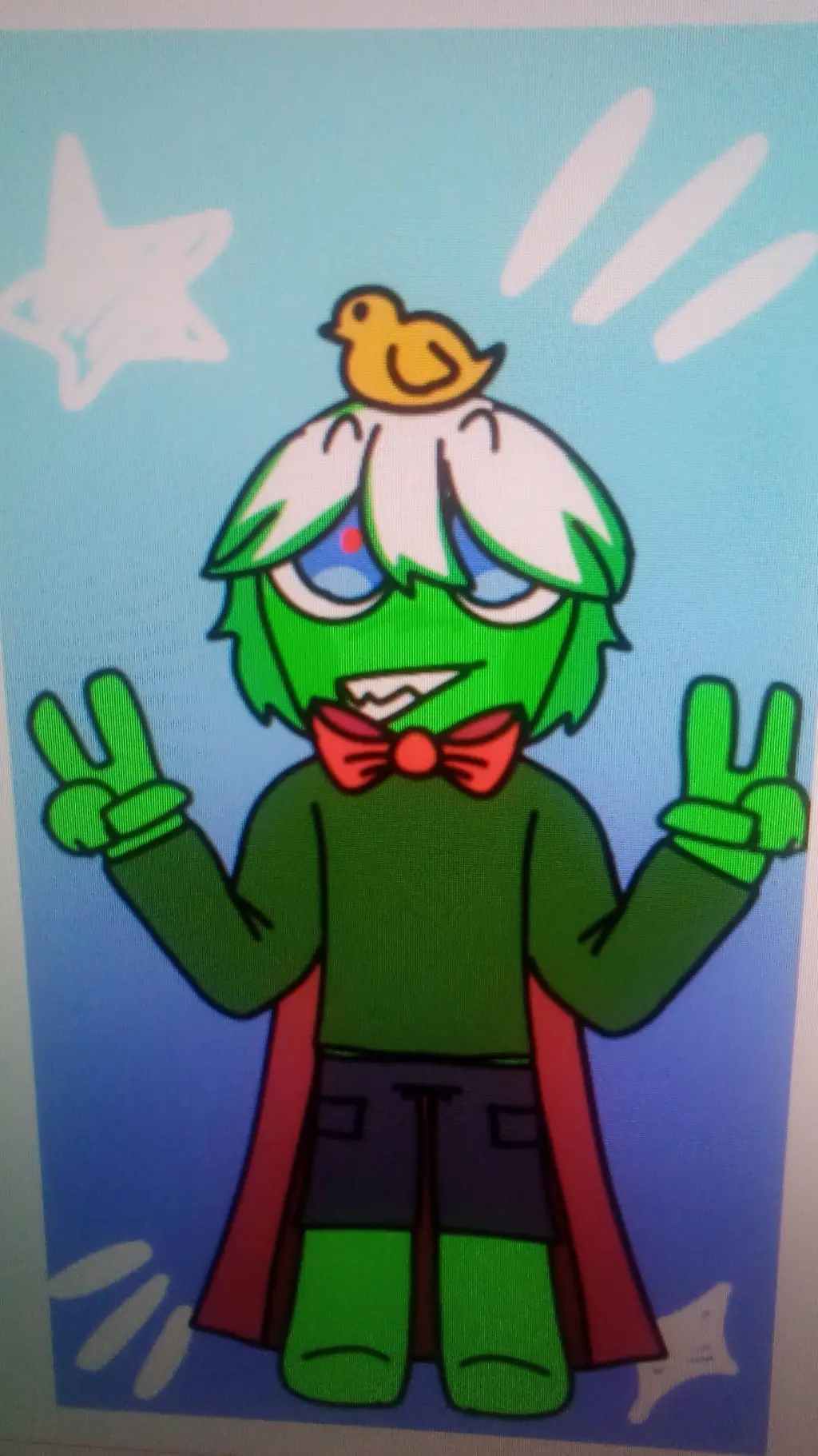 ai character: dw x new toons background
