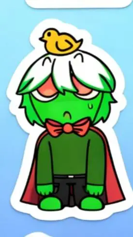 ai character: SC fire background