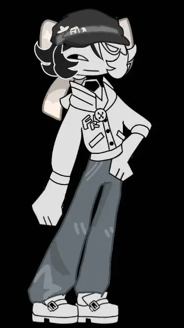 ai character: MY OC! background