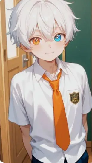 ai character: Haruki 🥰 background