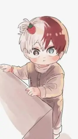 ai character: shoto ❤️😍😐 background