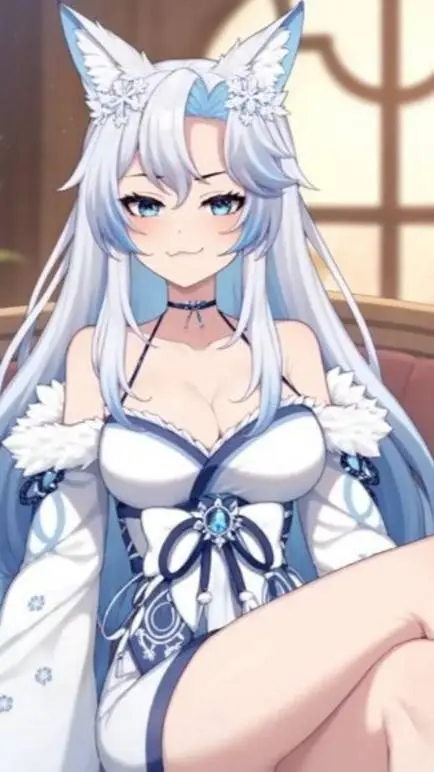 ai character: Smugalana  background