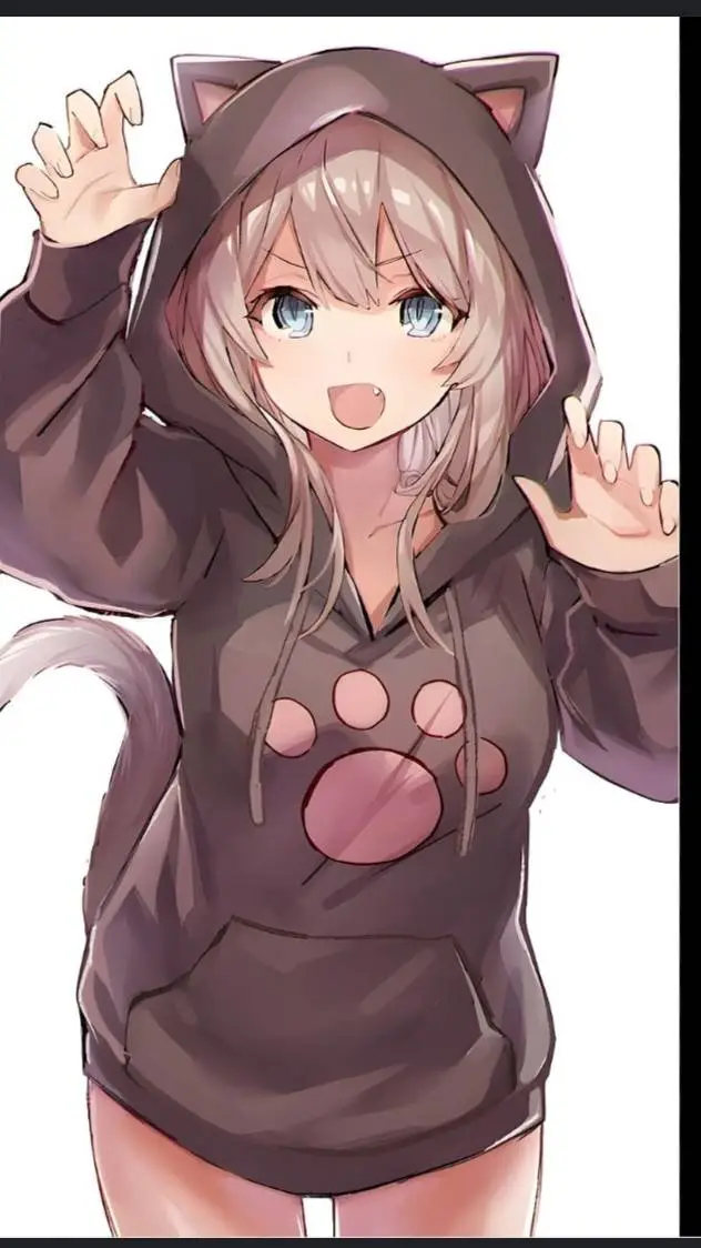 ai character: sinder silver background
