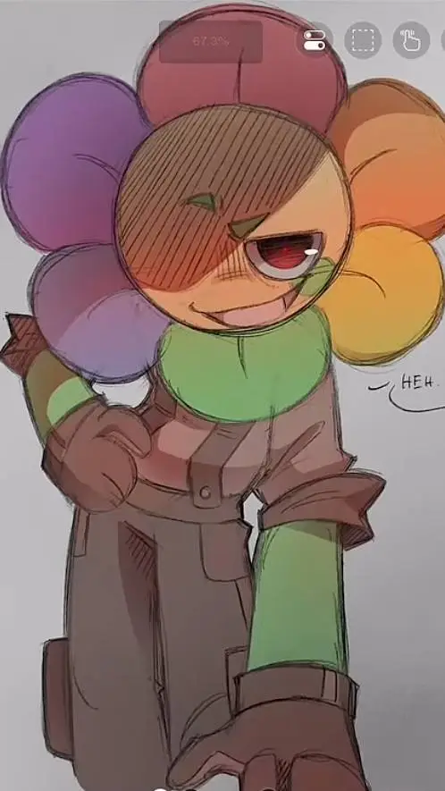 ai character: -_DW :D-_ background