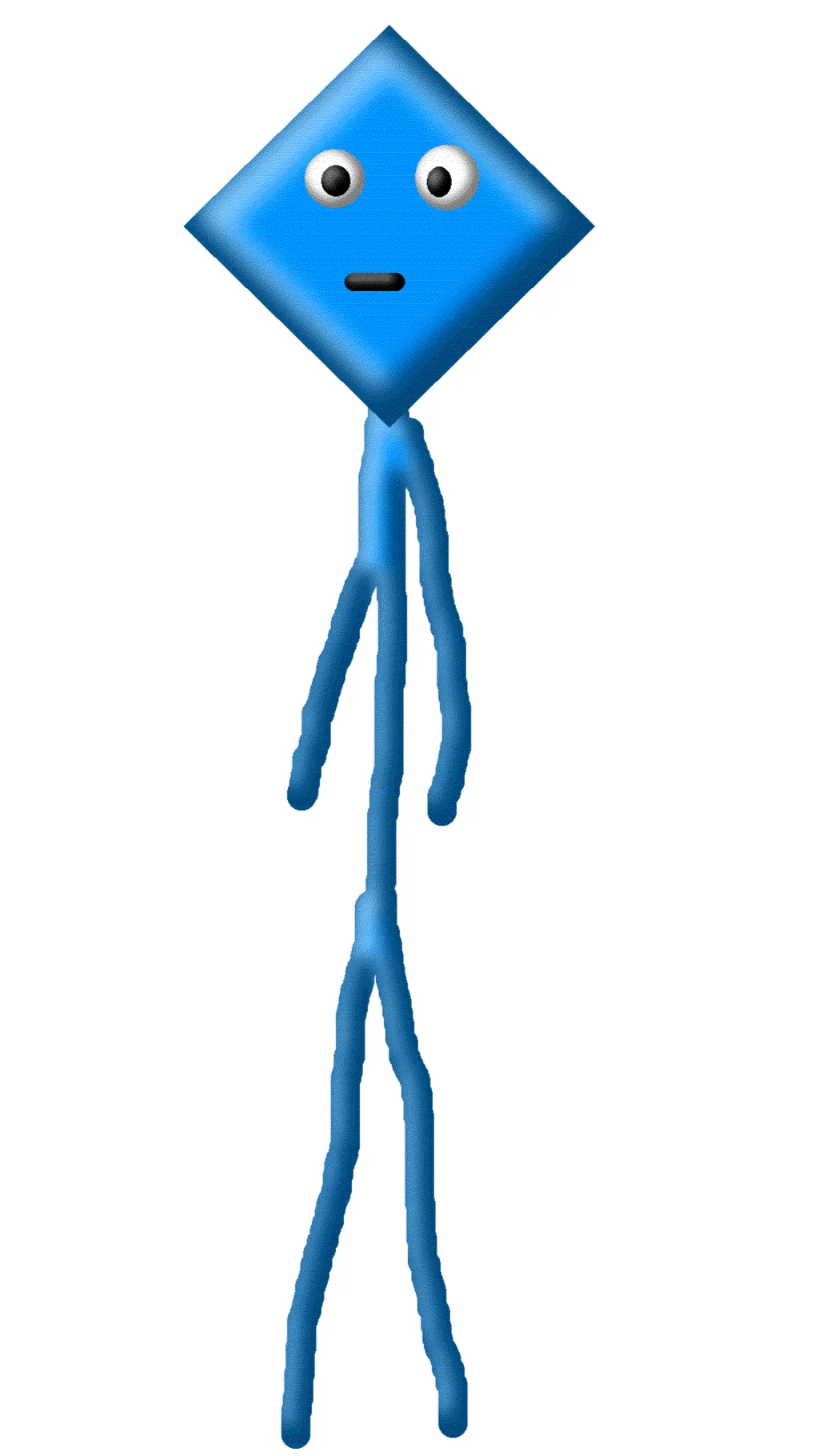 ai character: Diamond man background