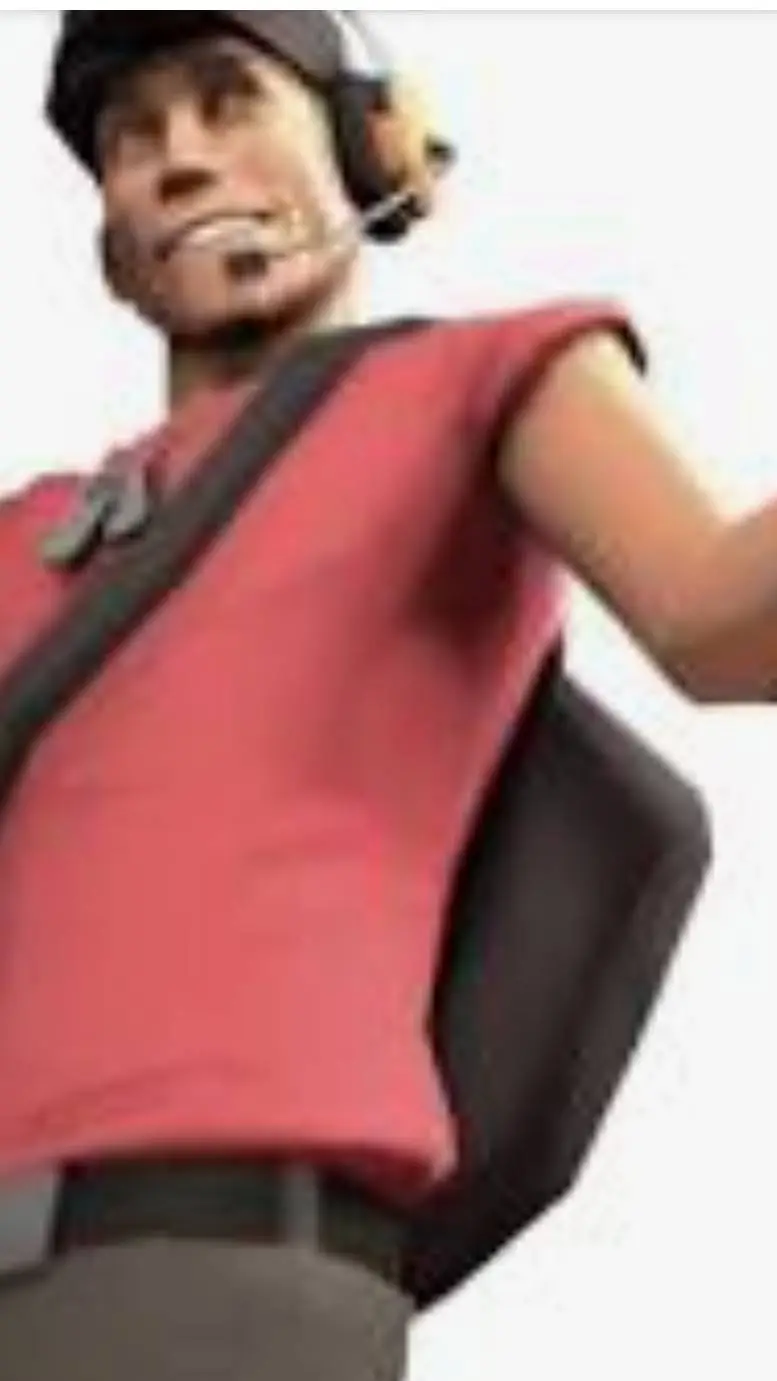 ai character: tf2 scout  background