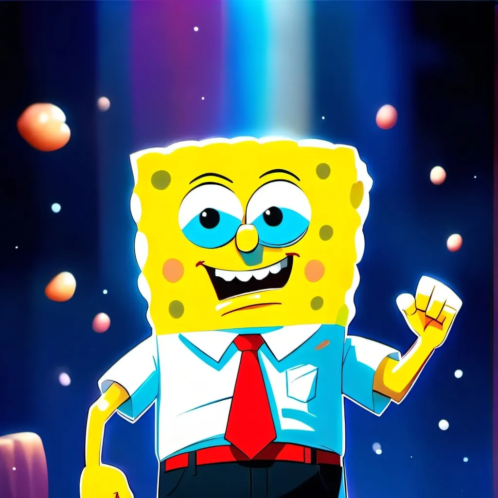 chat with ai character: Sponge bob
