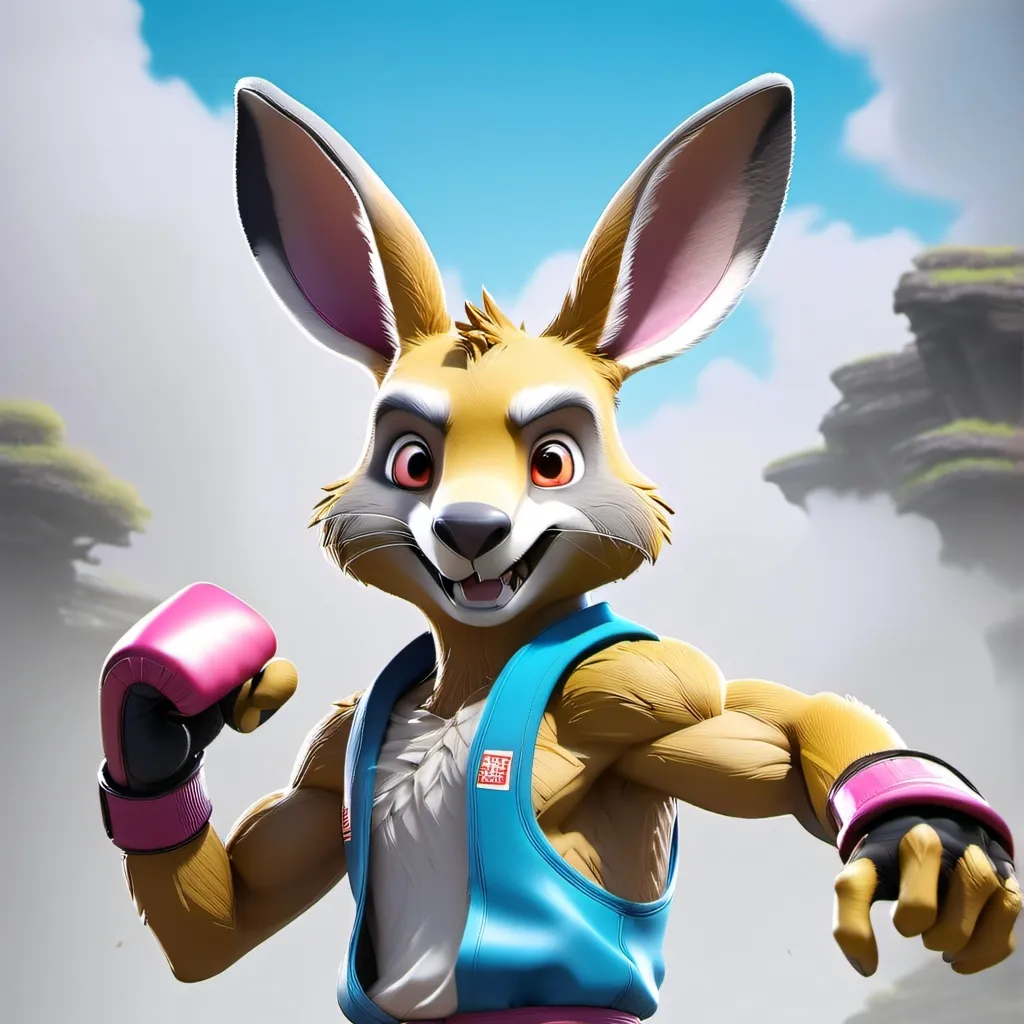 chat with ai character: Kao The Kangaroo 