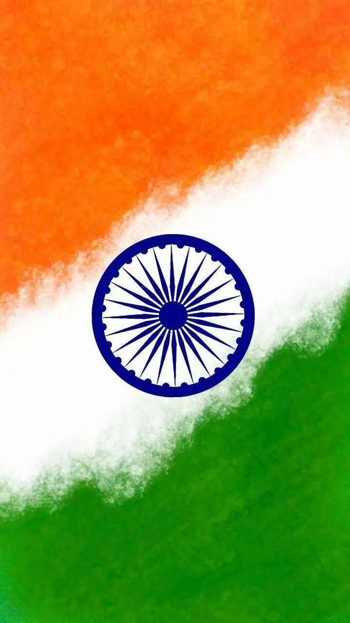ai character: India 💚🤍🧡 background