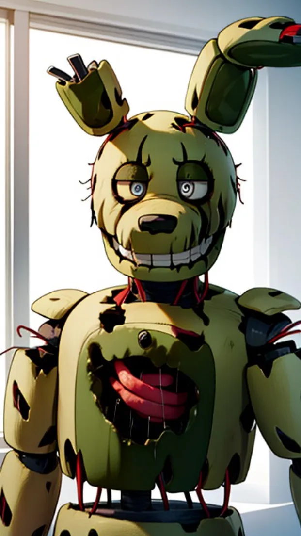 ai character: Springtrap background