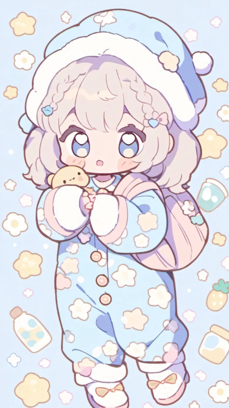 ai character: Rose background