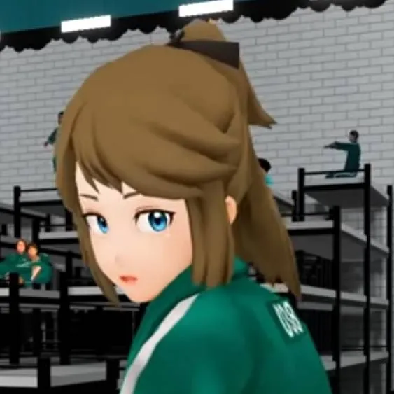chat with ai character: freaky squid game