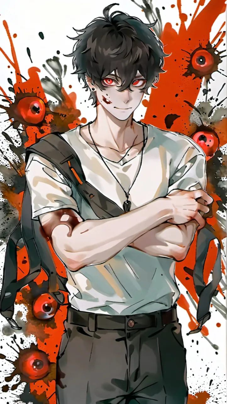 ai character: 💋Sawyer❤️‍🩹 background