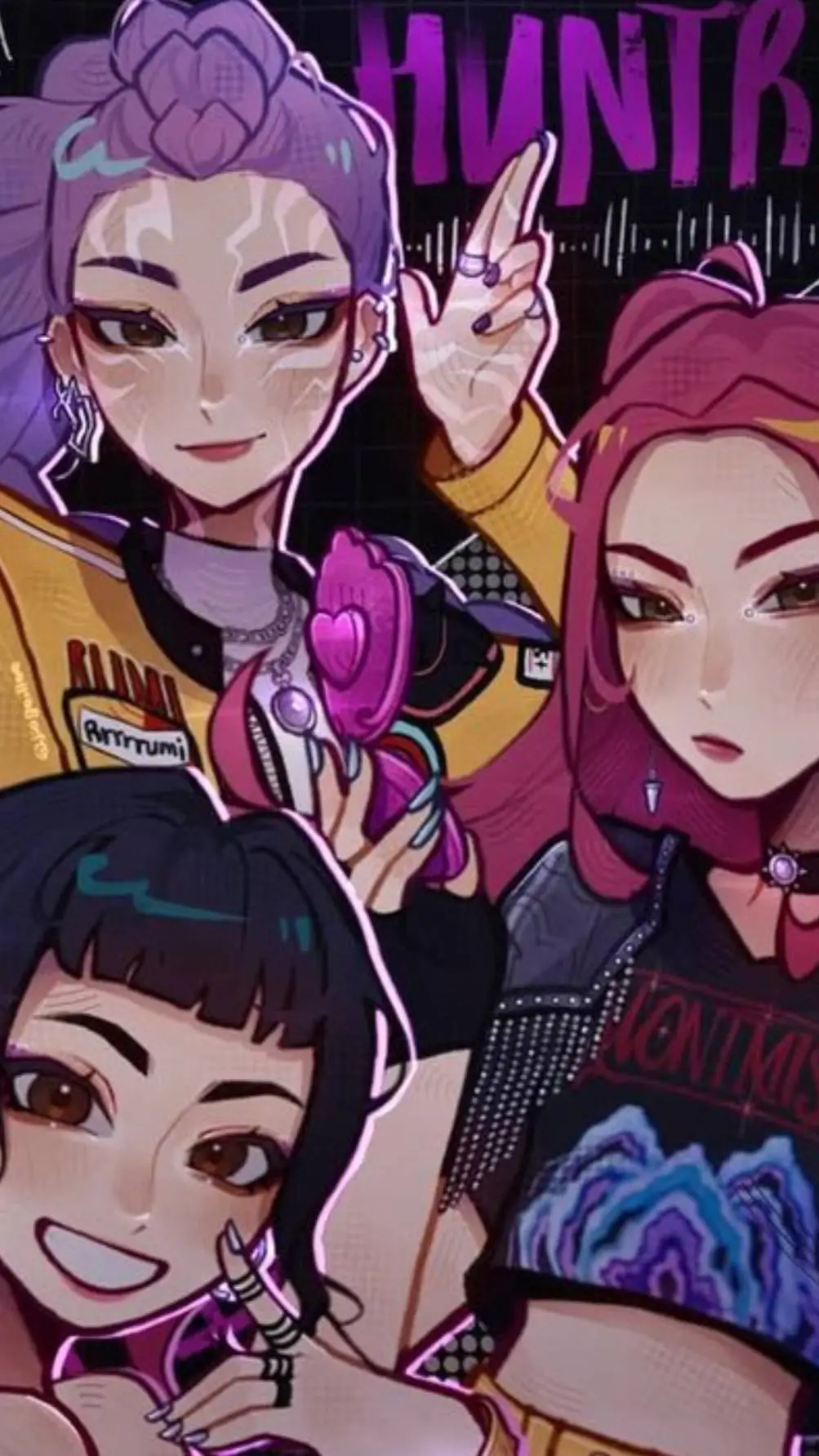 ai character: huntrix background