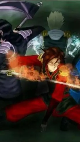 ai character: powerfight,ninjago background