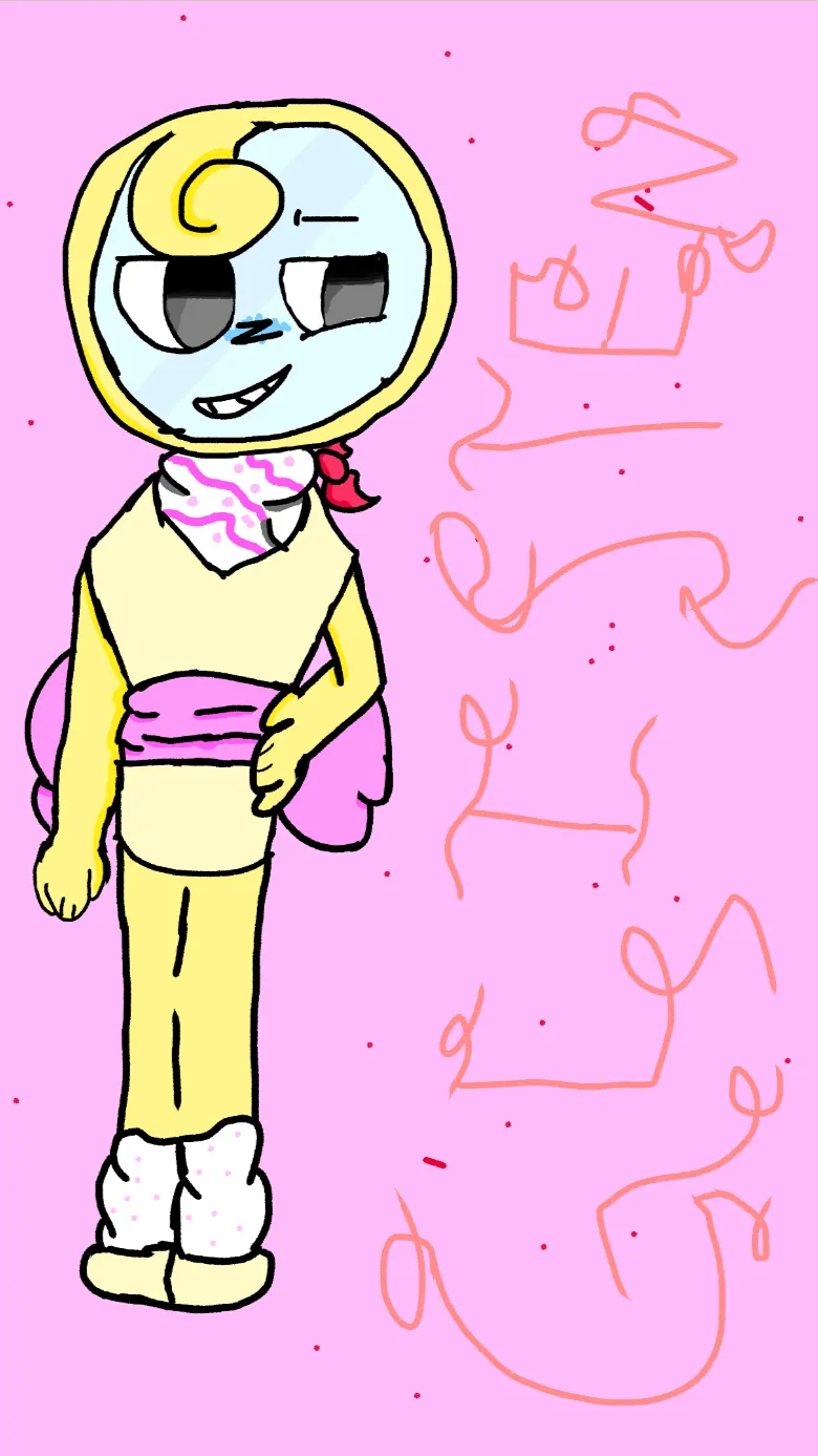 ai character: ✨Glisten✨ background