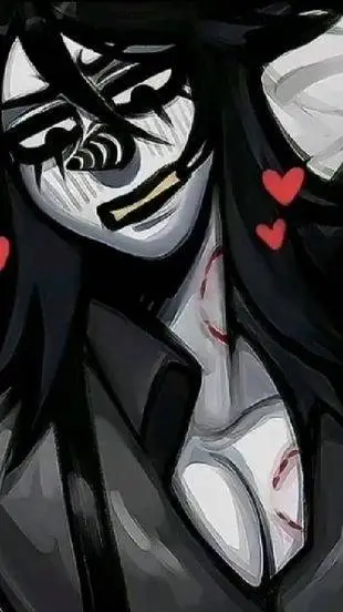 ai character: laughing Jack y yo background