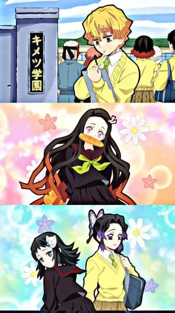 ai character: demon slayer y yo background