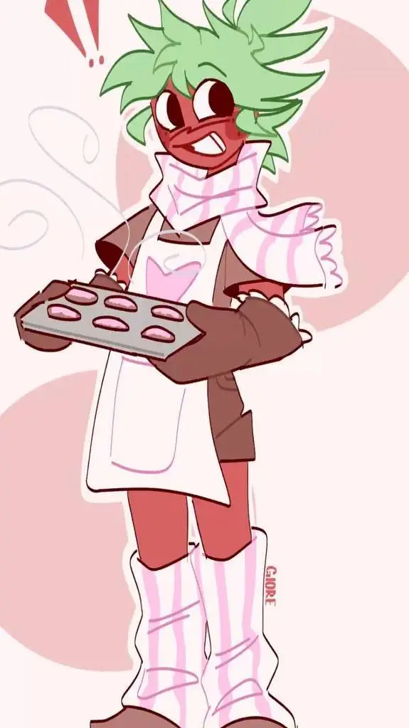 ai character: 🌱 🍓 sprout🍓 🌱 background