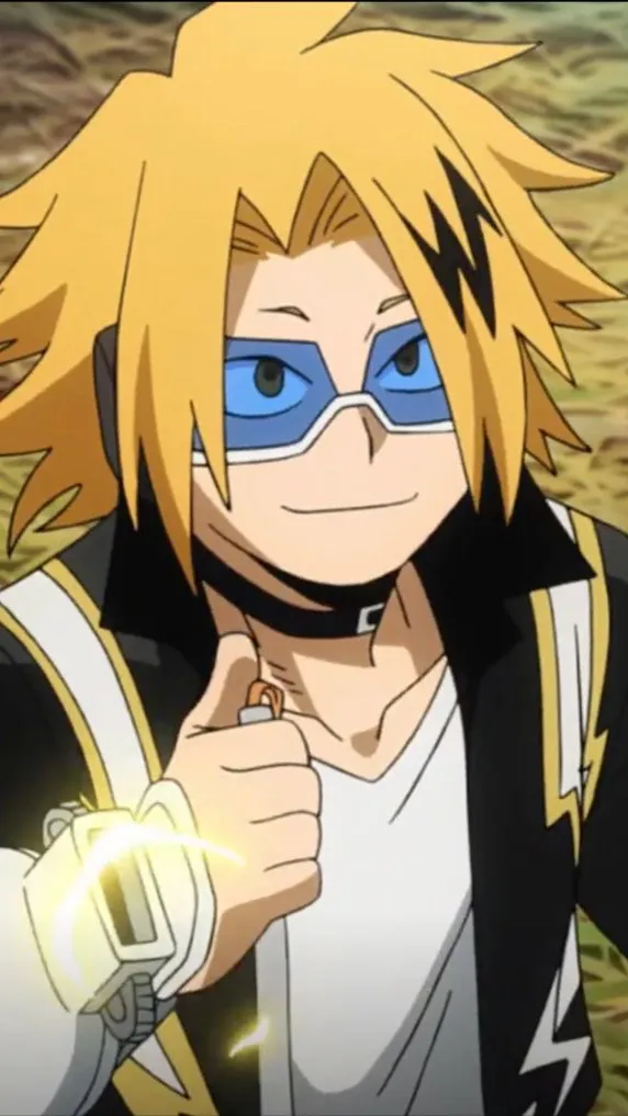 ai character: Denki and 1-A background