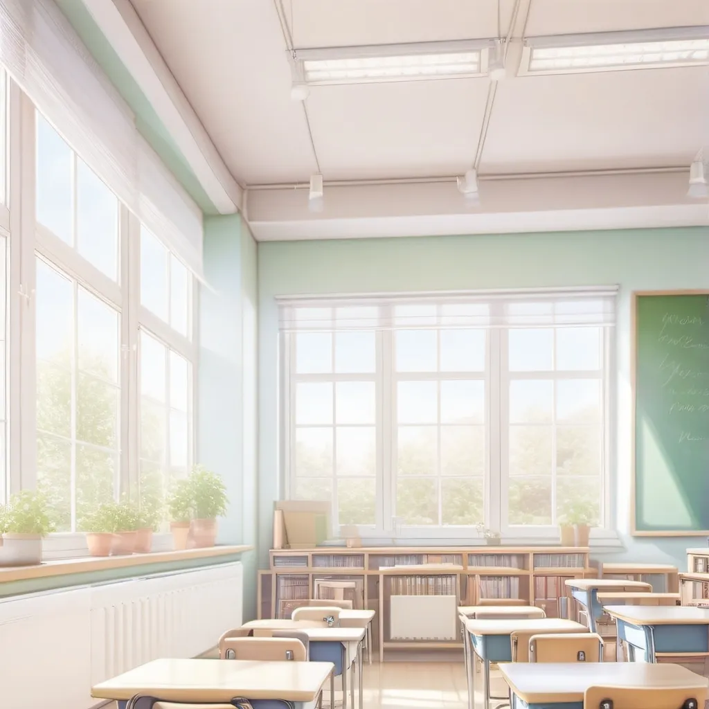 chat with ai character: classroom