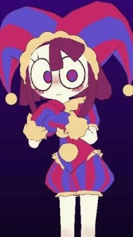 ai character: Pomni  background