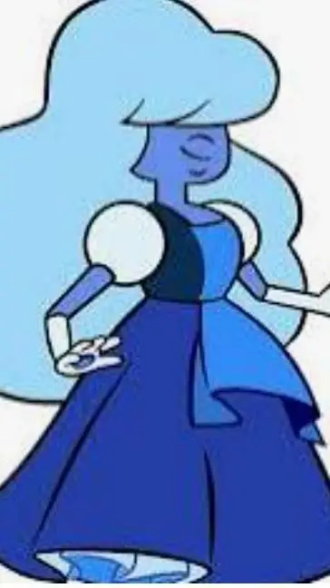 ai character: Sapphire  background