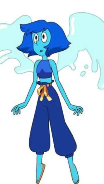 ai character: Lapis Lazuli  background