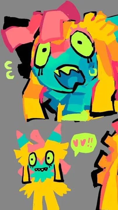 ai character: 🍭🍬~YATTA~🍭🍬 background