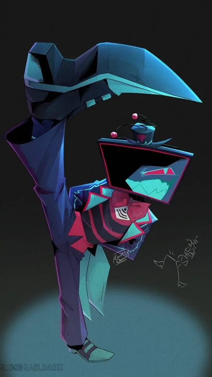 ai character: ☆vox☆ background