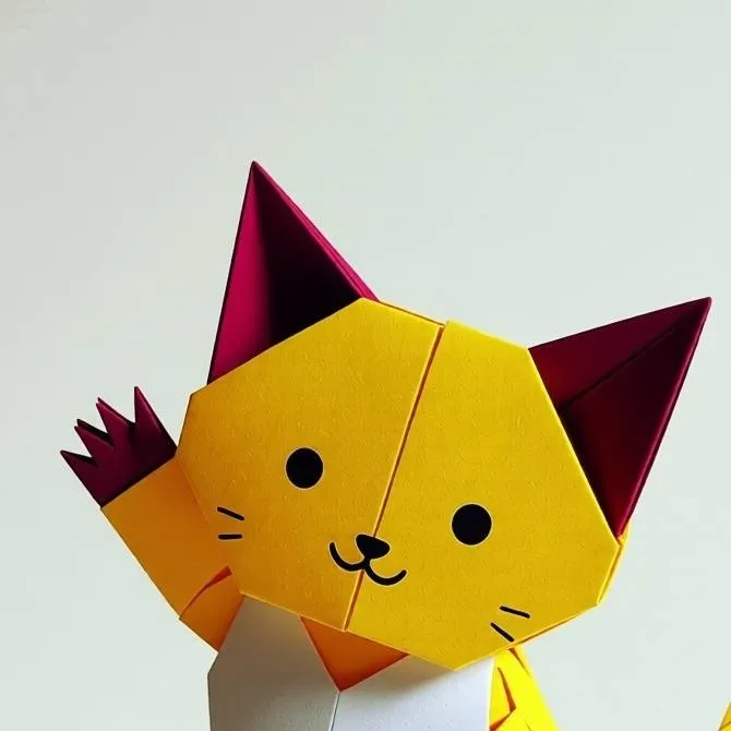 chat with ai character: scraps the cutecat