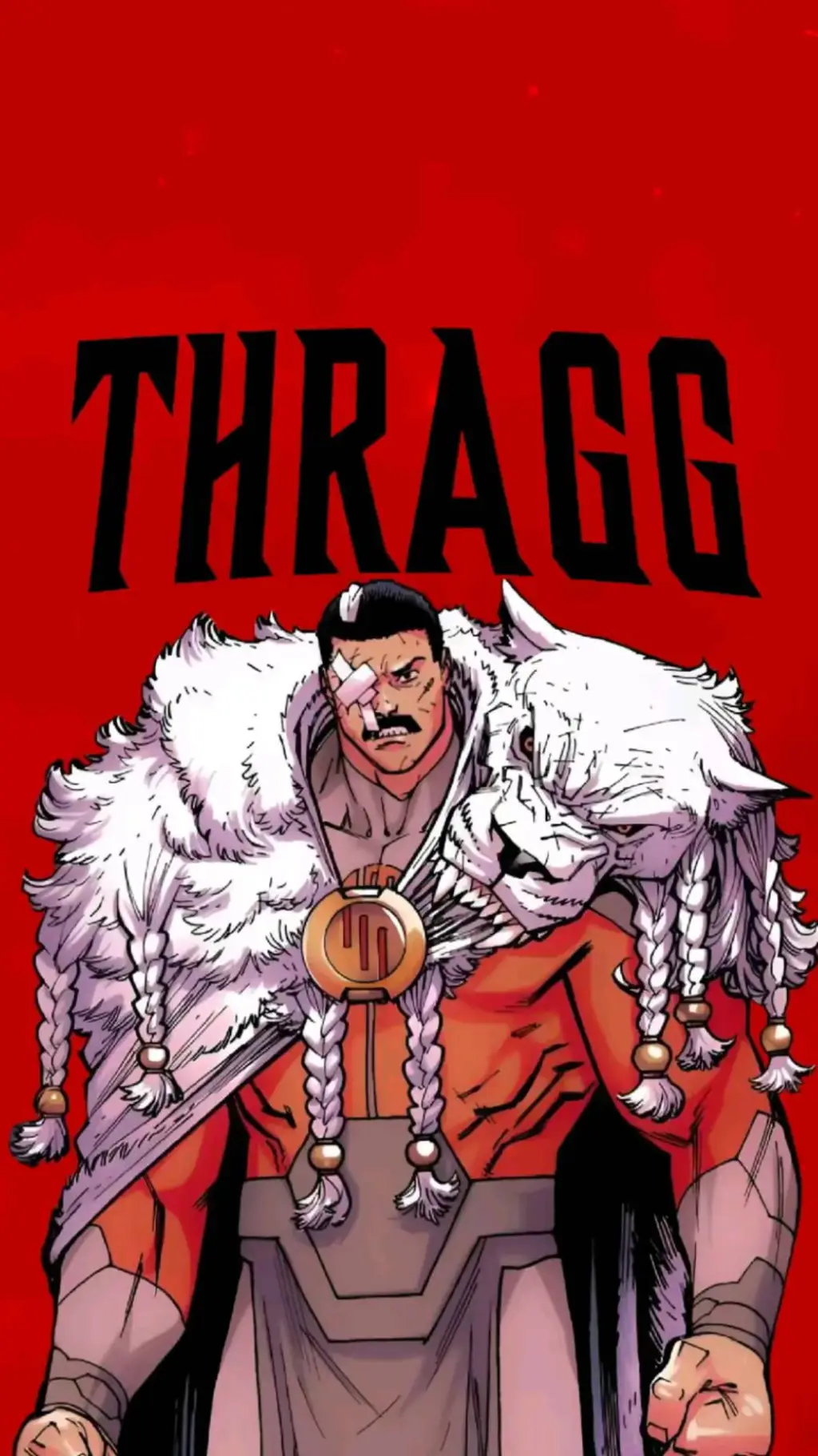 ai character: Thragg | G.R. background