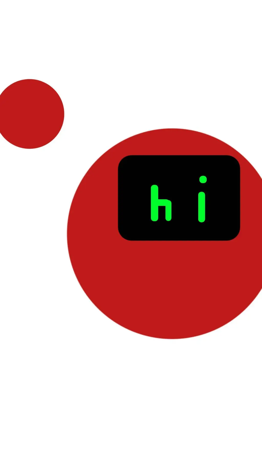 ai character: Red-bot background