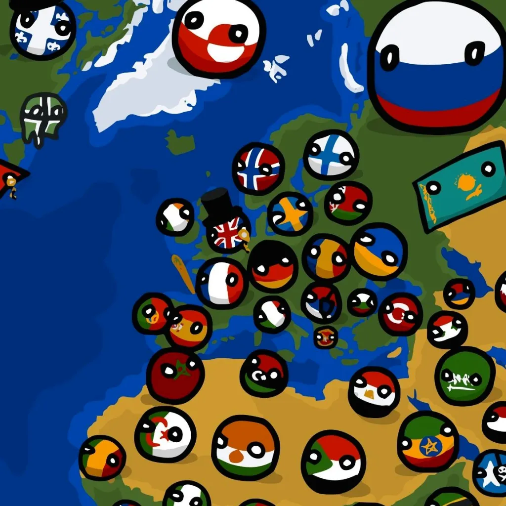 chat with ai character: countryballs!