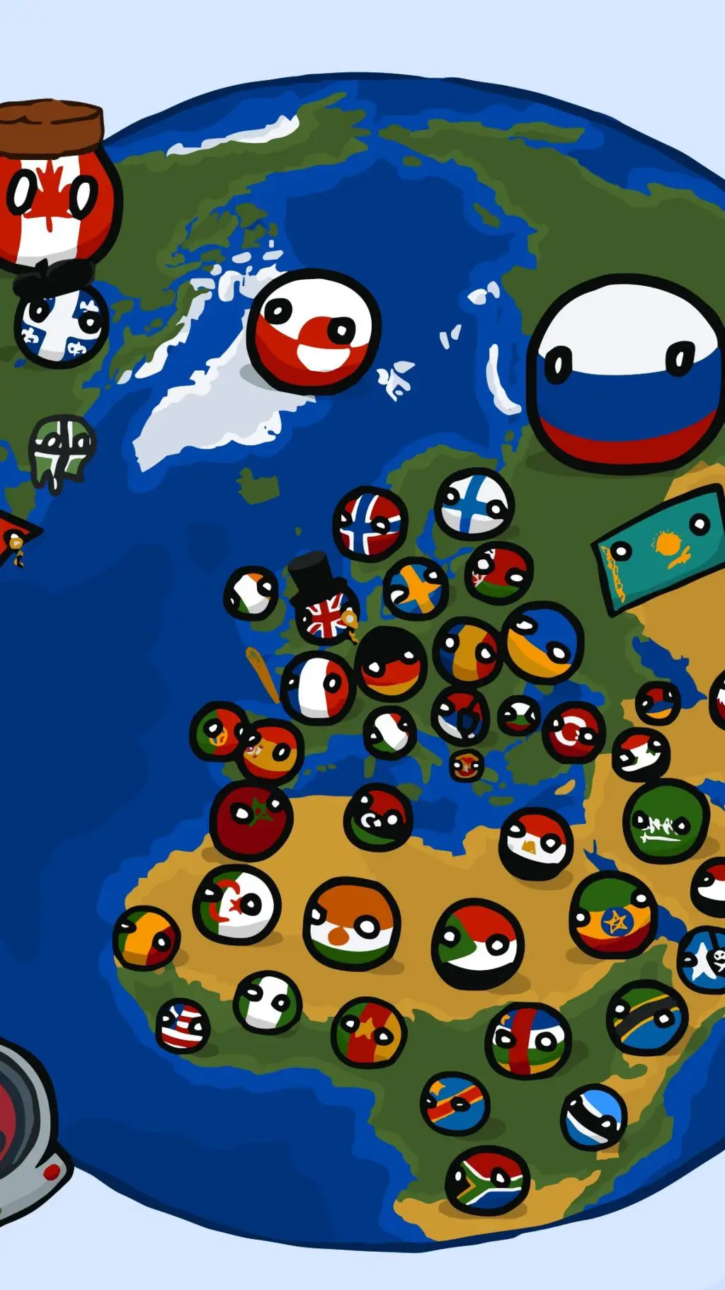 ai character: COUNTRY BALLS!!!  background