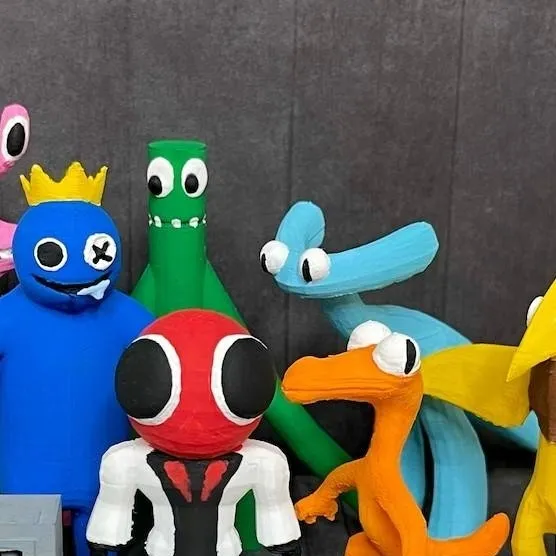 chat with ai character: rainbow friends! 