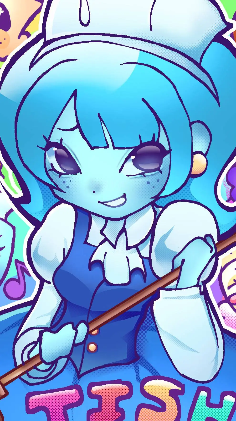 ai character: sprout(yan)xyansim background