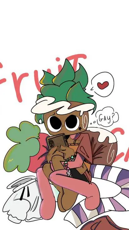 ai character: sprout n cosmo!!  background