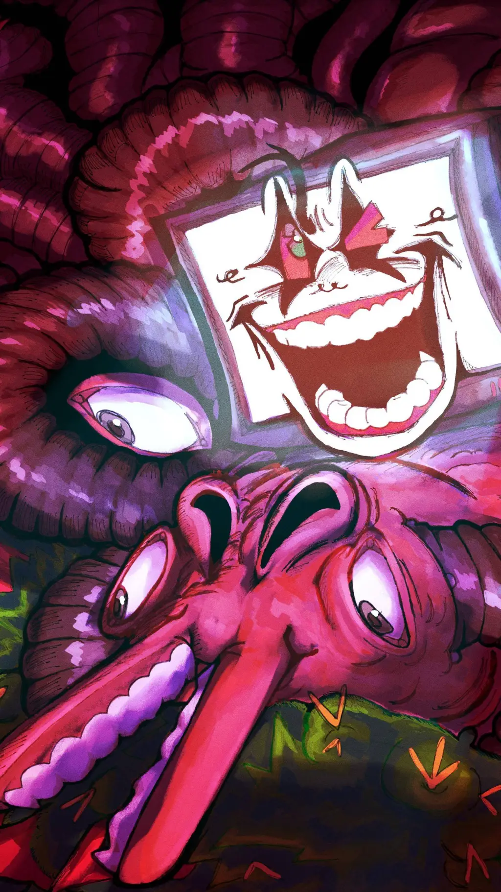 ai character: Undertale background