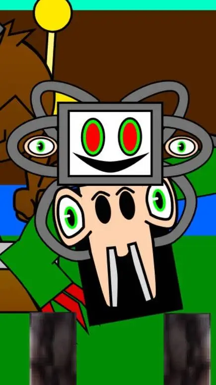 ai character: R Ihangameing Word background