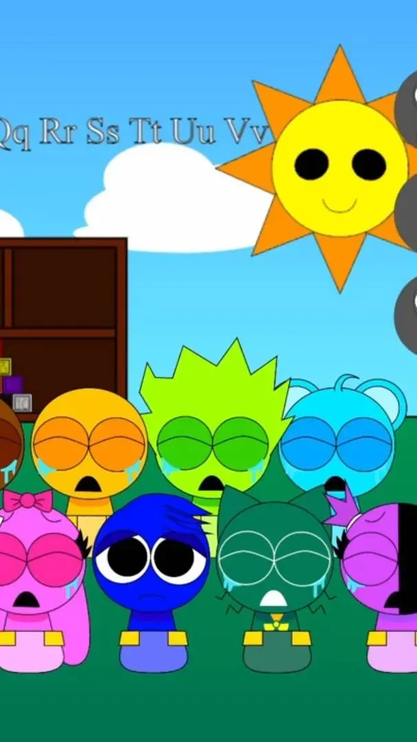 ai character: Sprunki 3 background