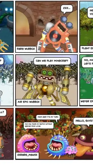 ai character: Undertale & WF background